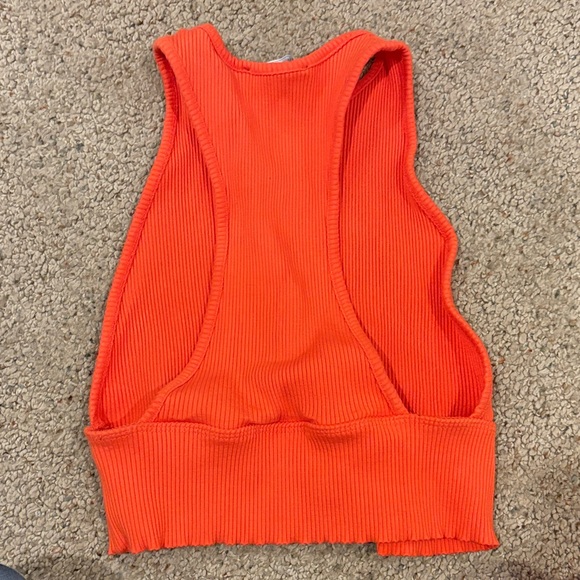 Lulu's Vibrant Orange Skirt Set - Picture 3 of 4